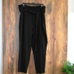 Rachel Zoe Size 14 Women's Black Pleated Dress Pants